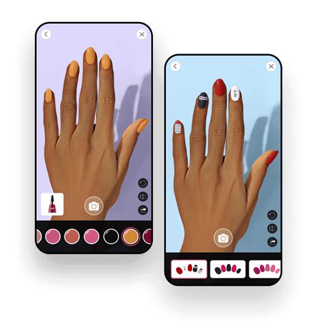 virtual nail polish.